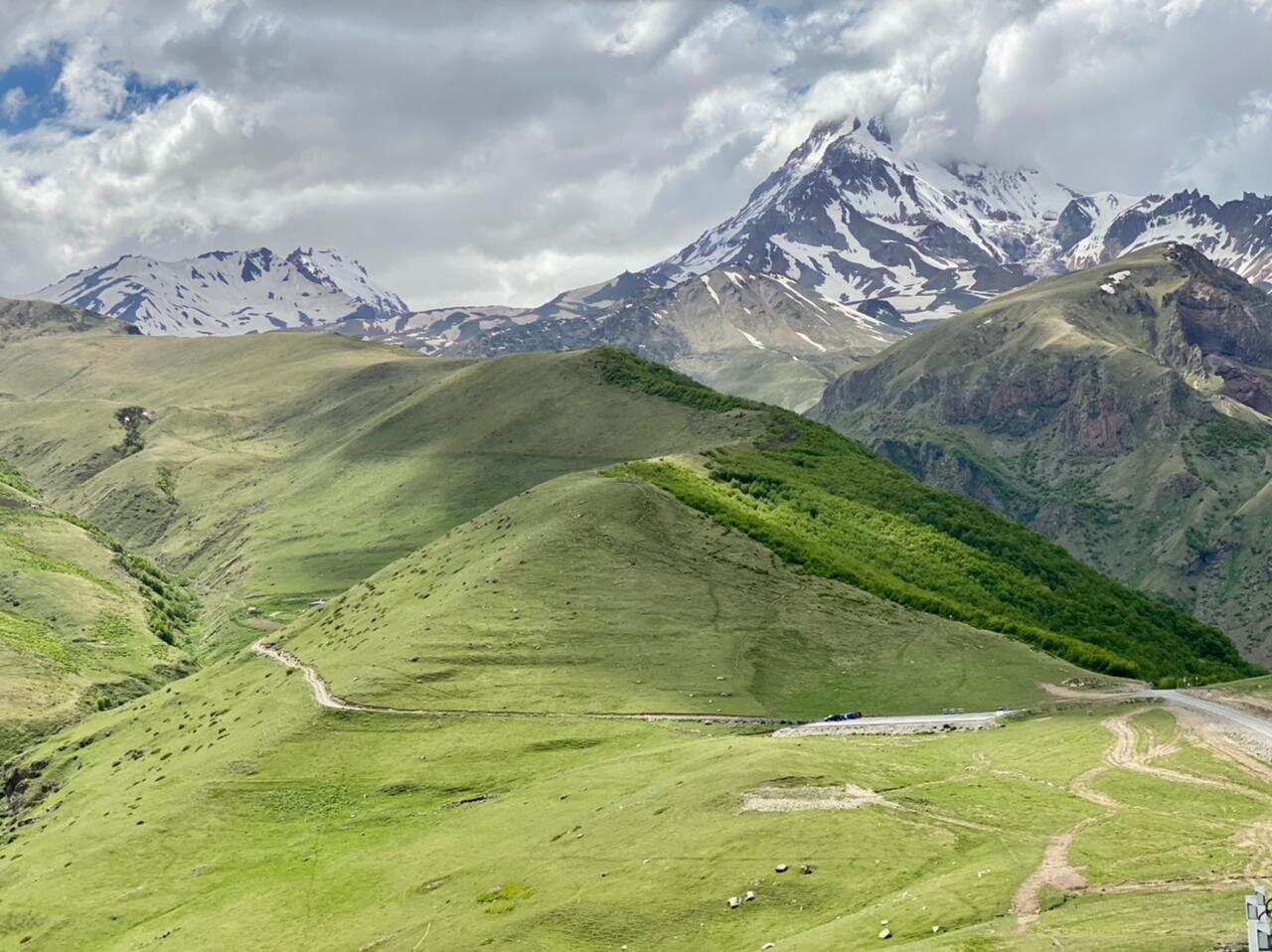 Гора Казбеги в Грузии