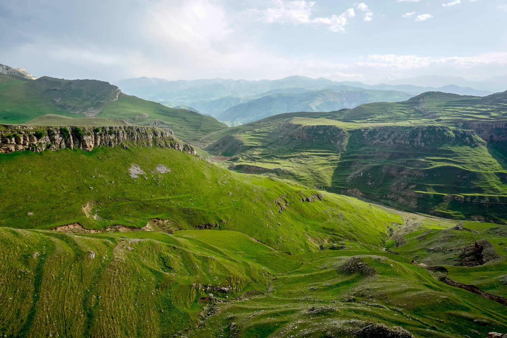 Село Дагестан горы Гамстуль