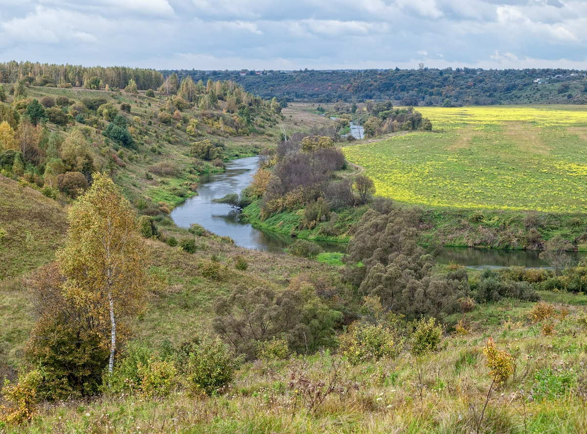 Сплав по реке Пра на байдарках (Рязанская область)