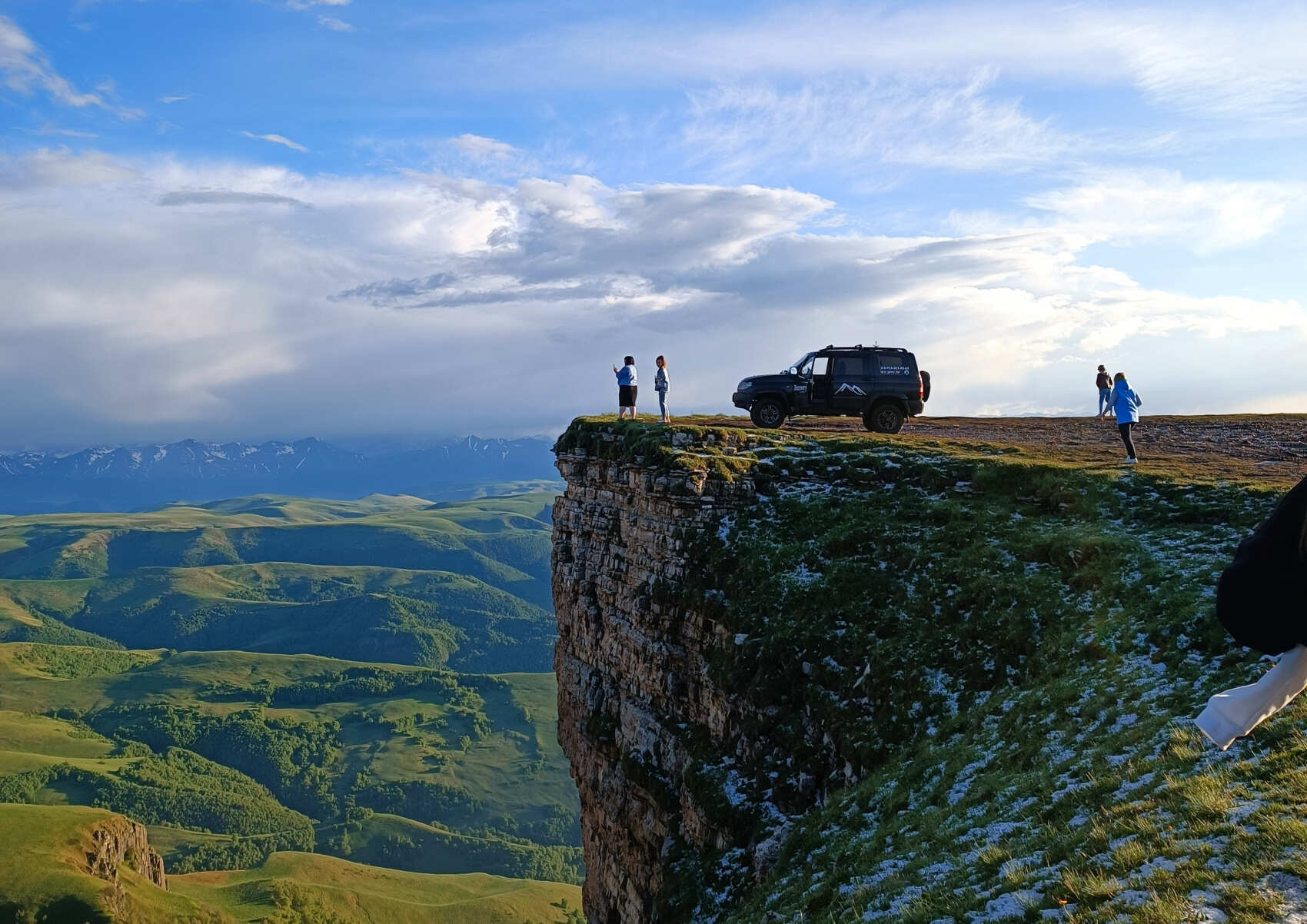 Плато Бермамыт на машине