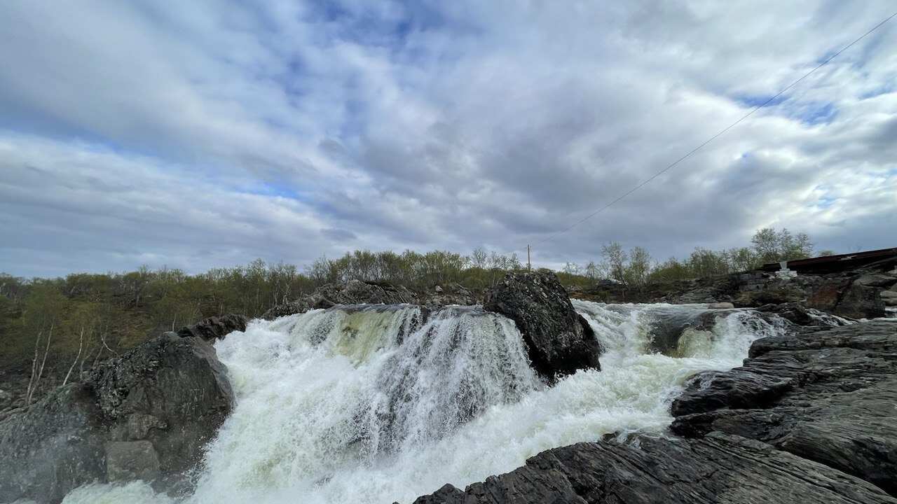 Водопады Кольского