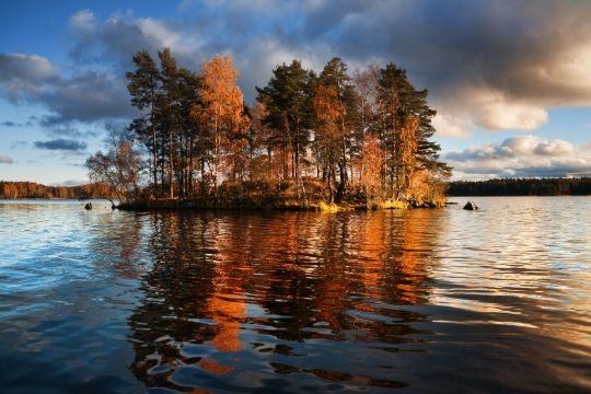 Озеро Вуокса в России