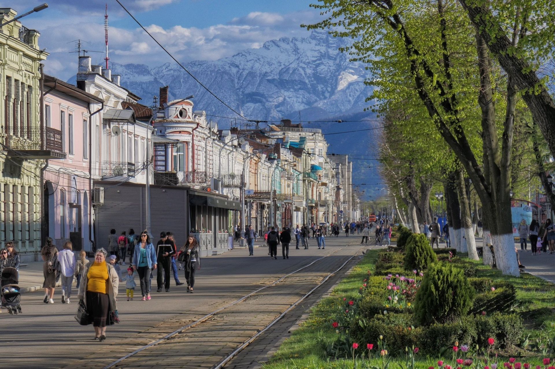 Владикавказ в Северной Осетии