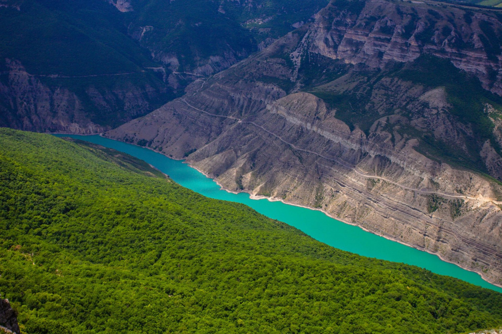 Sulak Canyon in Dagestan