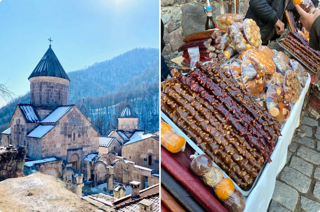 Монастырь и еда