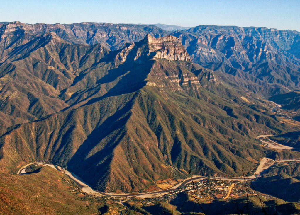 The Copper Canyon in Mexico