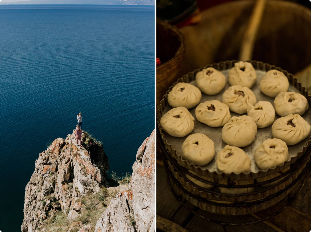 Скала и еда