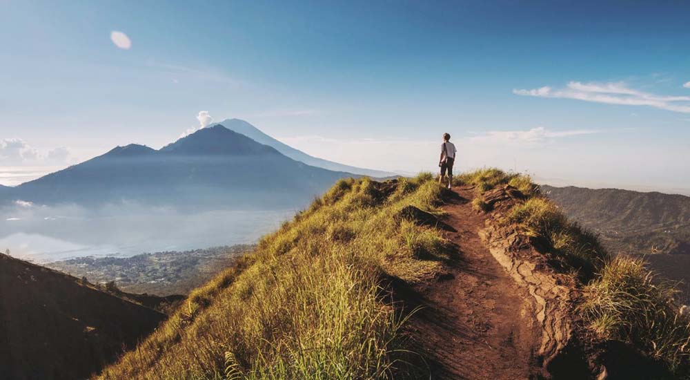 Вулкан на острове Бали