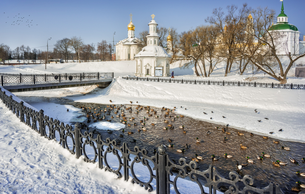 Сергиев Посад зимой