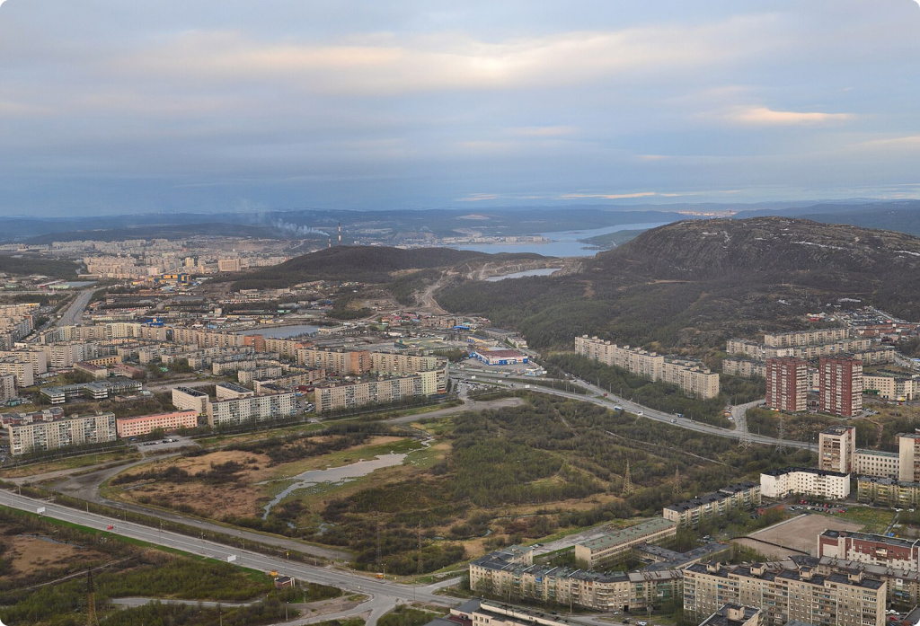 Город и горы