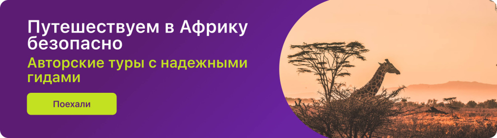 Путешествуем в Африку безопасно