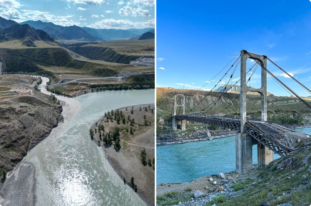 Мост и река