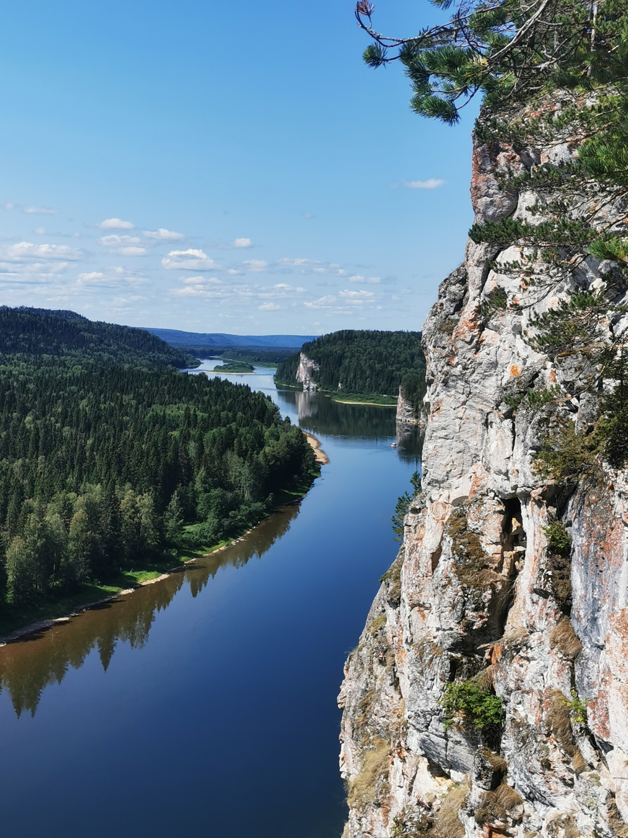 Река Вишера сплав