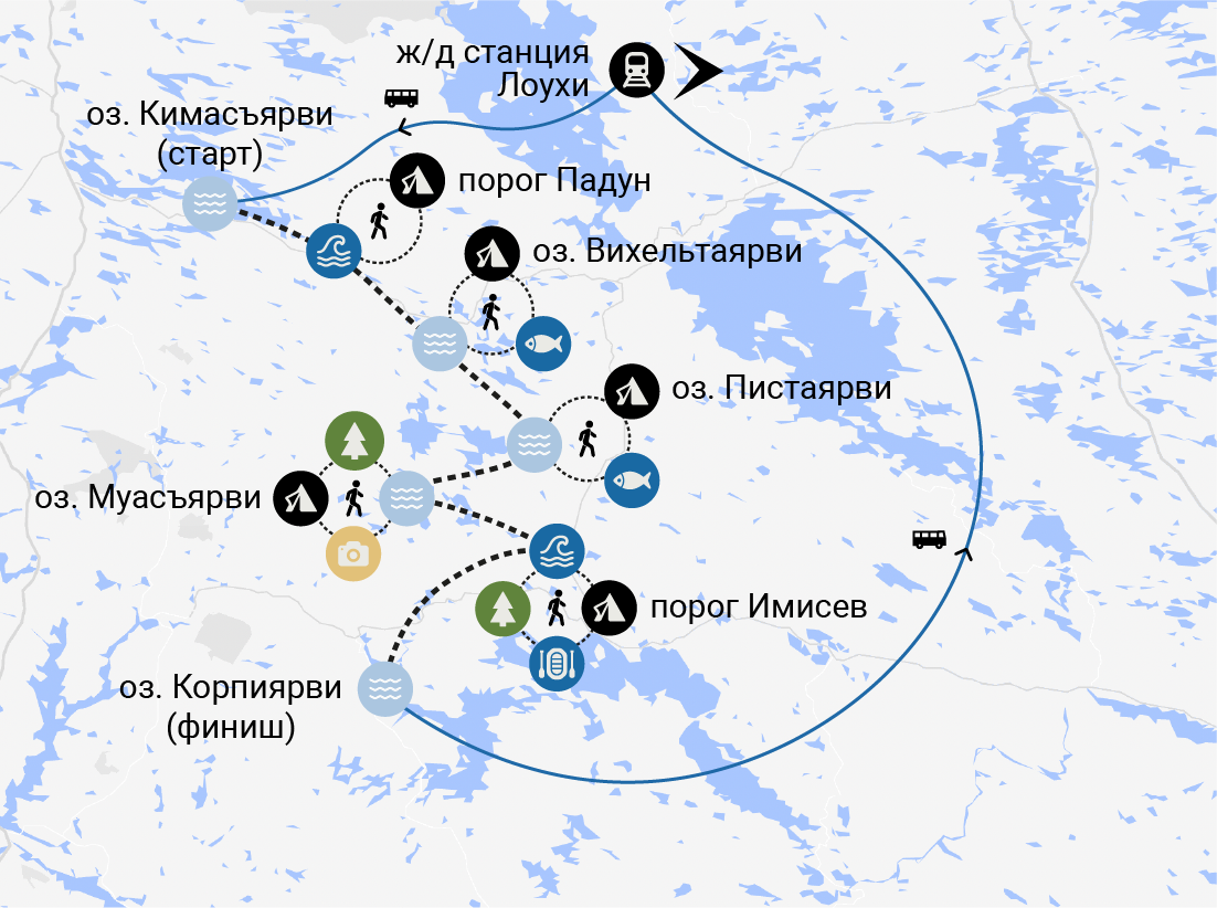 Сплав по реке Пистайоки 30 июн – 06 июл: Карелия (Сплав) тур по цене от 32  400 ₽ · YouTravel.Me