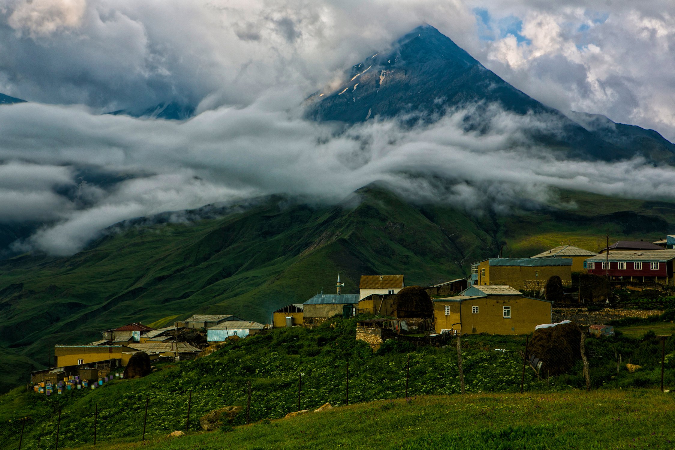 аулы на горах кавказа