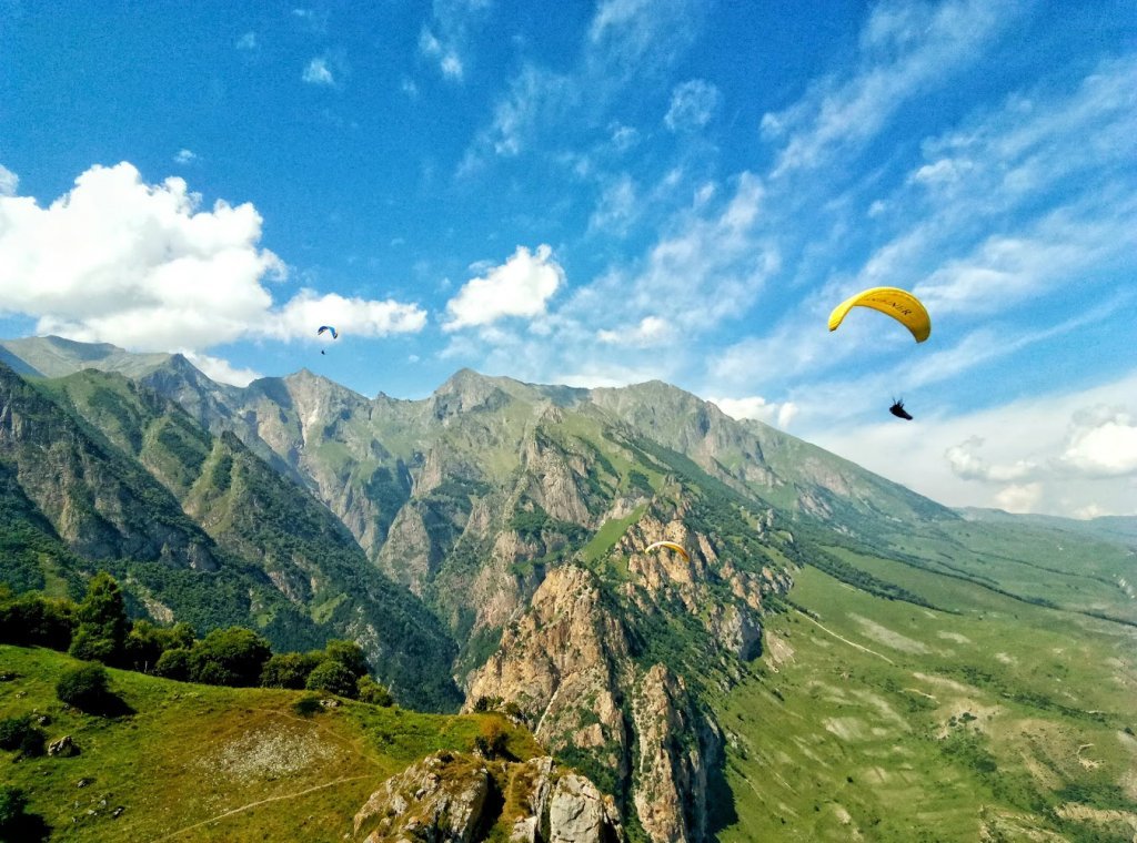 Кабардино Балкария парапланы