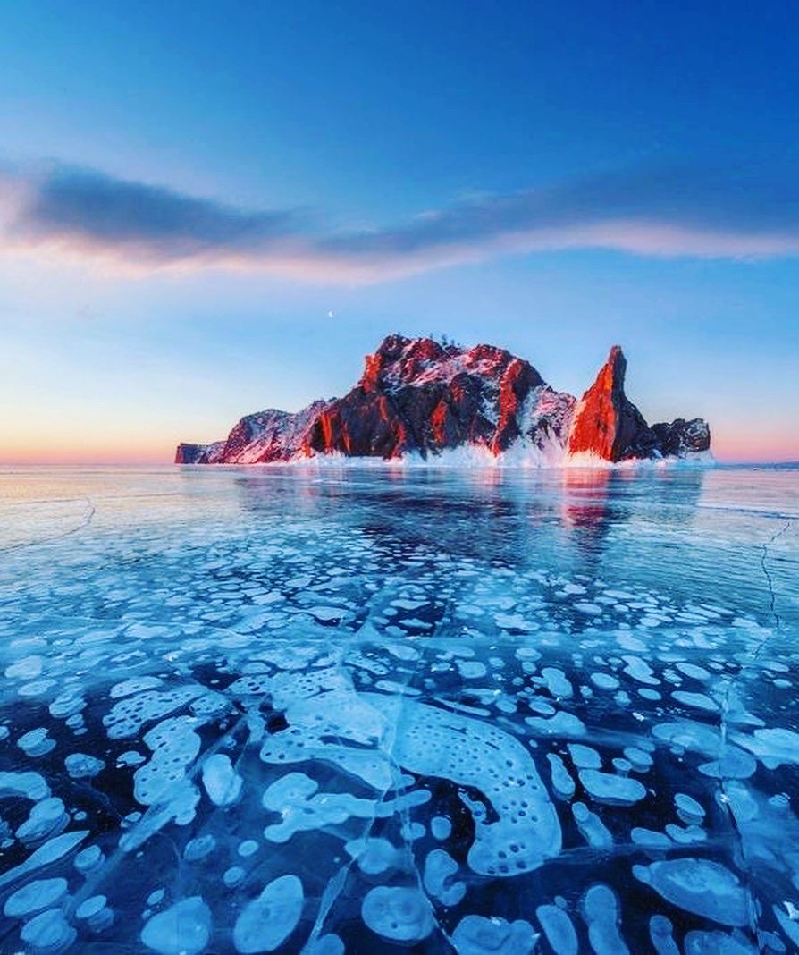 Lake Baikal in Asia