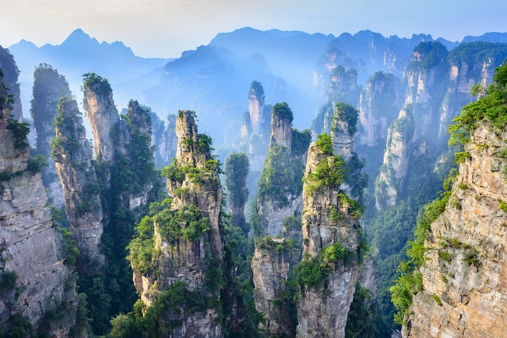 Национальный парк Zhangjiajie