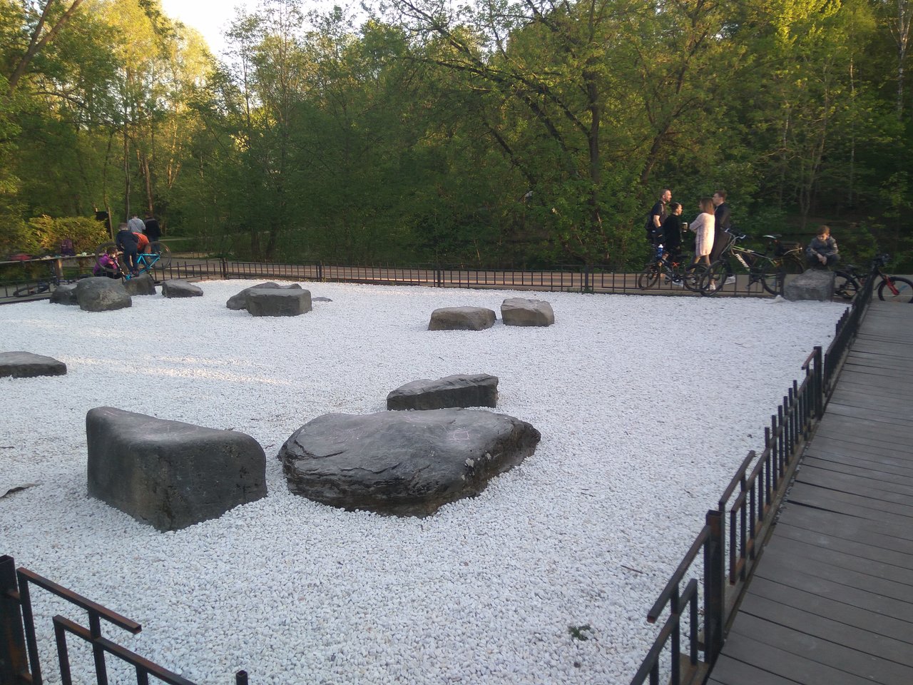 Сад камней в москве фото
