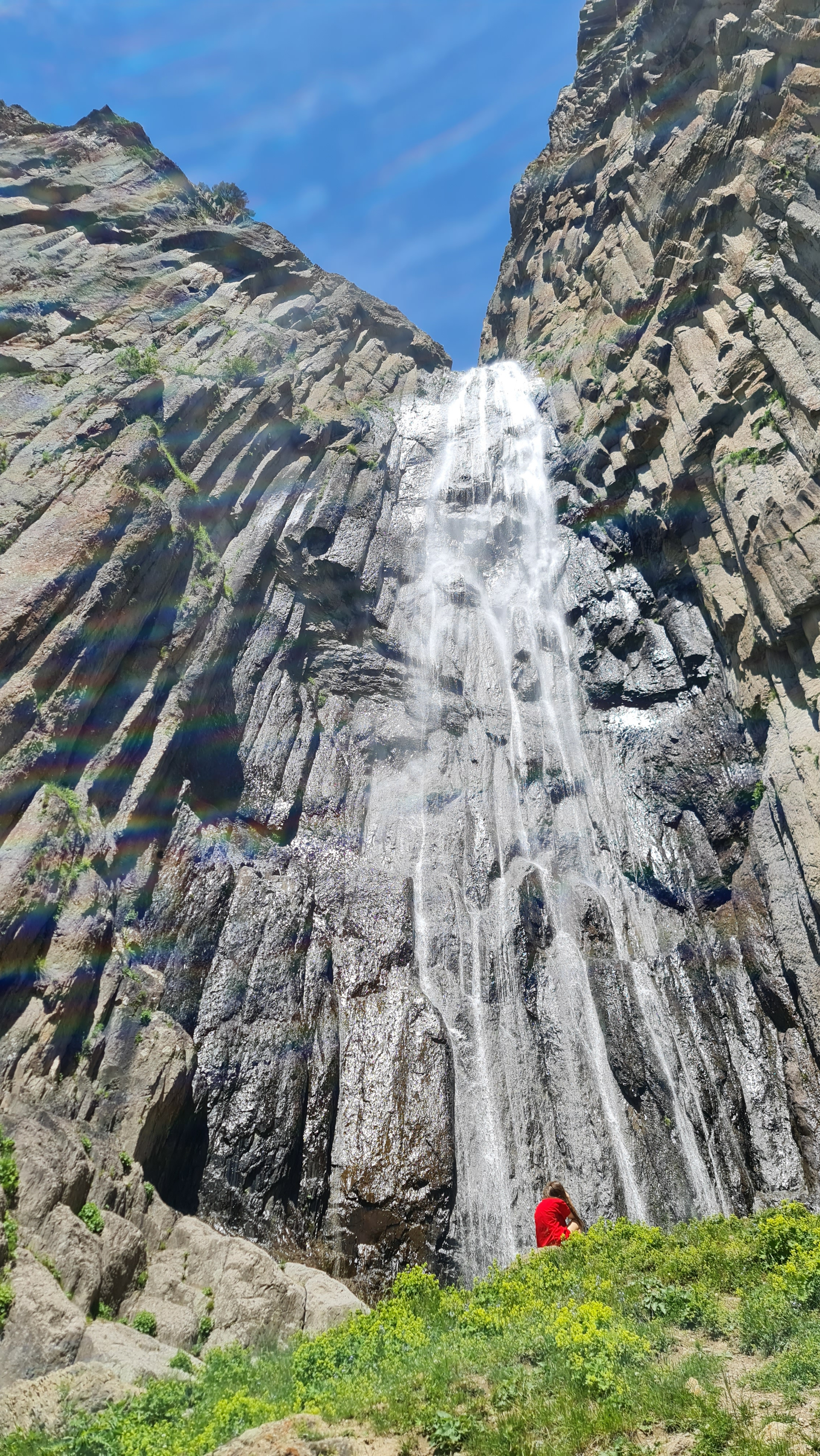 Кабардино Балкария. Водопад, медовый водопад.