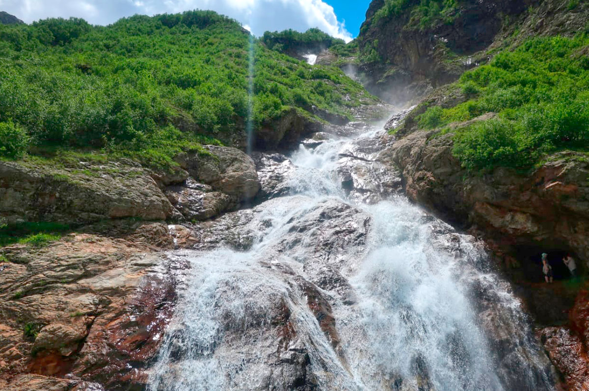 Водопад Тана Северная Осетия